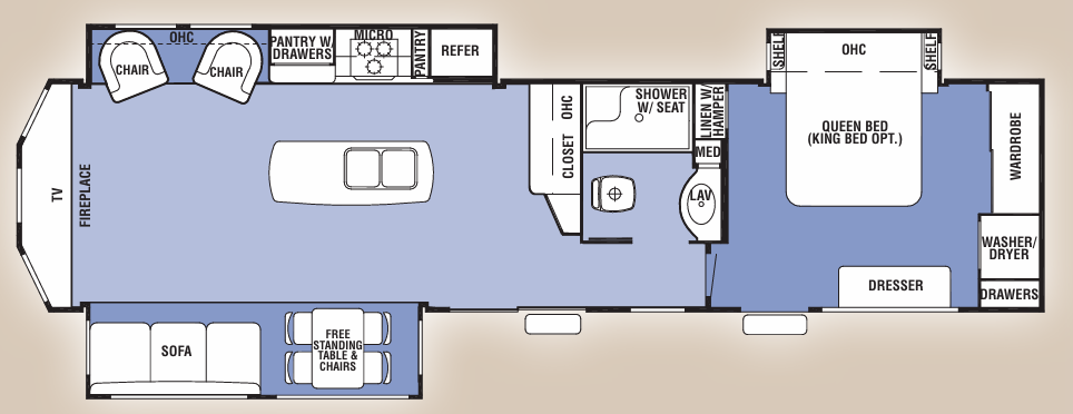 View 2013 Forest River Cedar Creek Cottage 40CRL complete specs and manufacturer brochures