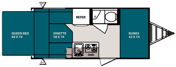 View 2013 Forest River R-Pod RP-172T complete specs and manufacturer brochures