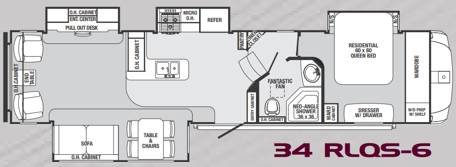 View 2013 Forest River Sabre 34 RLQS complete specs and manufacturer brochures