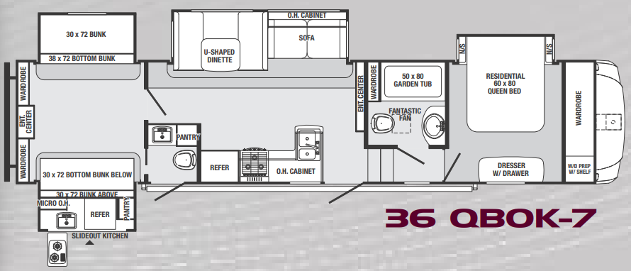 View 2013 Forest River Sabre 36 QBOK complete specs and manufacturer brochures