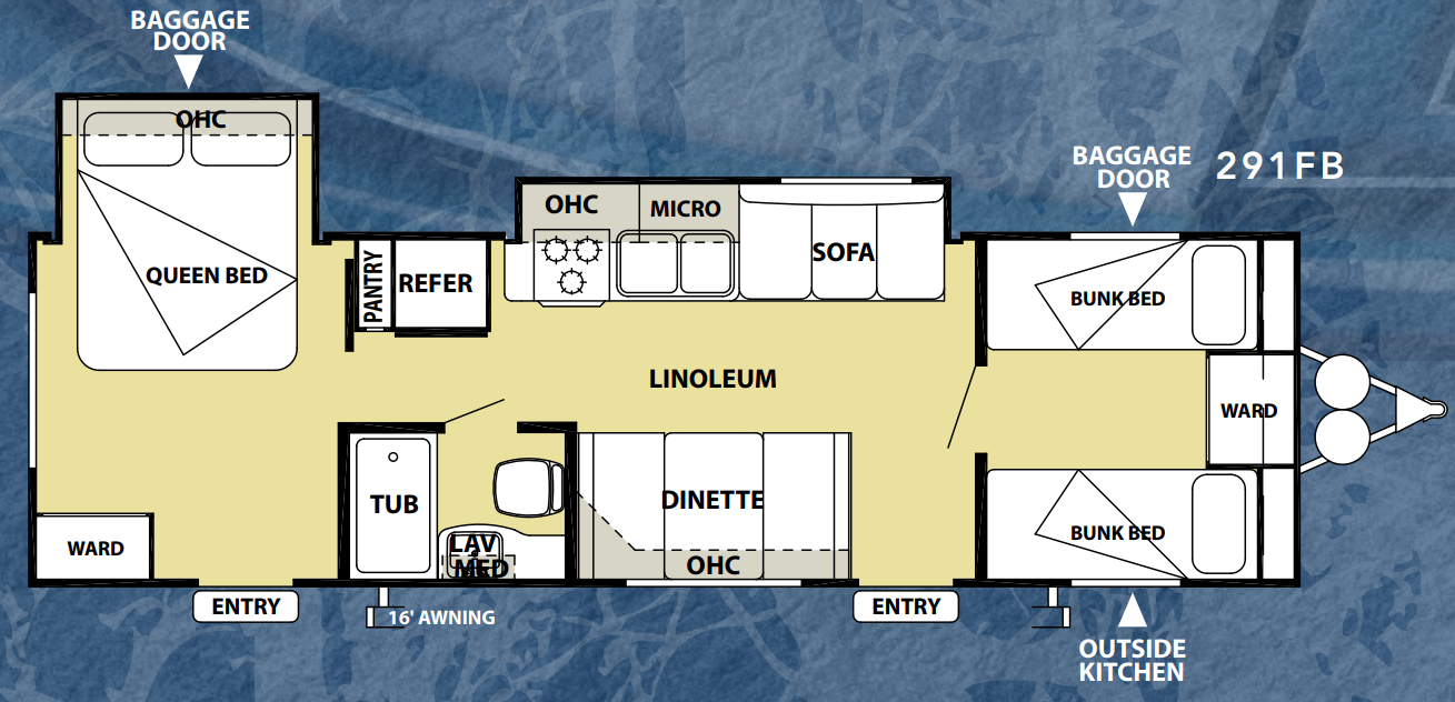 View 2013 Forest River Salem Cruise Lite 291FB complete specs and manufacturer brochures