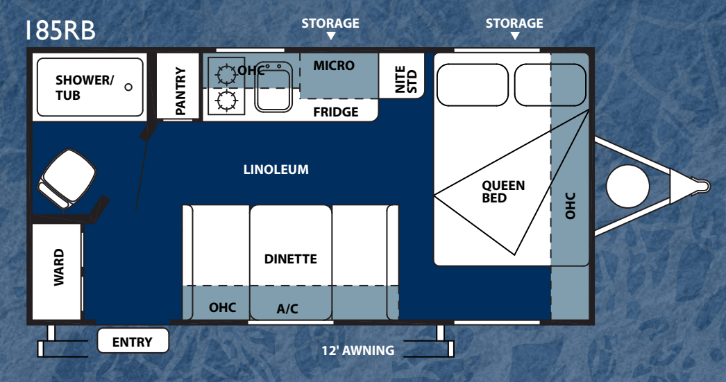 View 2013 Forest River Salem Cruise Lite FS 185RB complete specs and manufacturer brochures