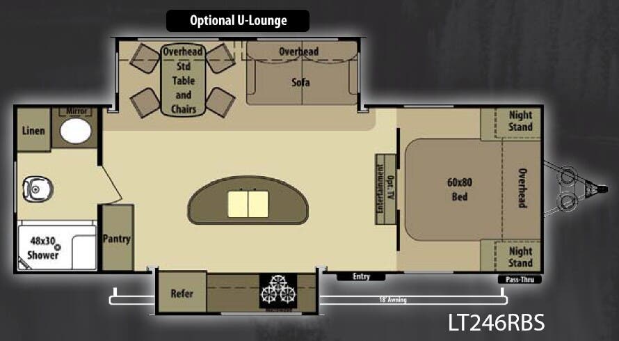 View 2013 Highland Ridge Open Range Light LT246RBS complete specs and manufacturer brochures