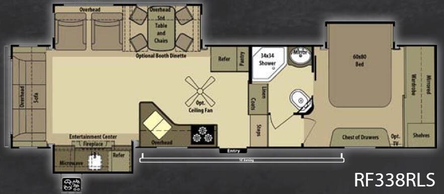 View 2013 Highland Ridge Open Range Roamer RF338RLS complete specs and manufacturer brochures