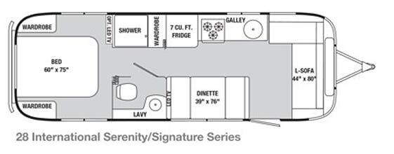 View 2014 Airstream International 28 complete specs and manufacturer brochures
