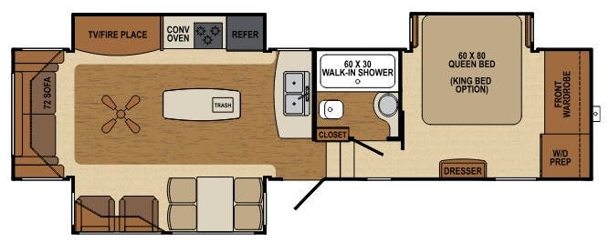 View 2014 Augusta RV Flex AF-34RS complete specs and manufacturer brochures