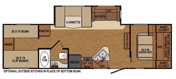 View 2014 Augusta RV Flex AT-31DB complete specs and manufacturer brochures