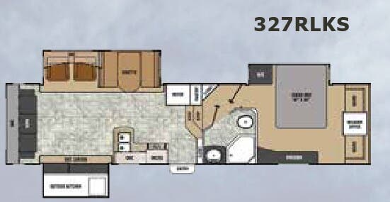 View 2014 Coachmen Chaparral Signature 327RLKS complete specs and manufacturer brochures