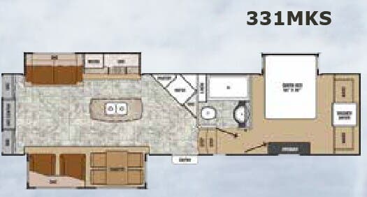 View 2014 Coachmen Chaparral Signature 331MKS complete specs and manufacturer brochures