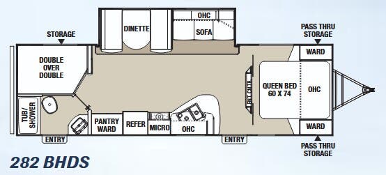 View 2014 Coachmen Freedom Express Liberty Edition 282 BHDS complete specs and manufacturer brochures