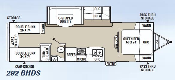 View 2014 Coachmen Freedom Express Liberty Edition 292 BHDS complete specs and manufacturer brochures