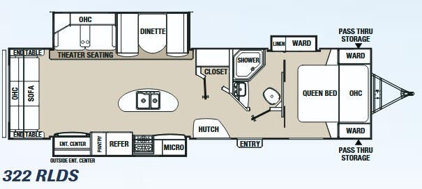 View 2014 Coachmen Freedom Express Liberty Edition 322 RLDS complete specs and manufacturer brochures