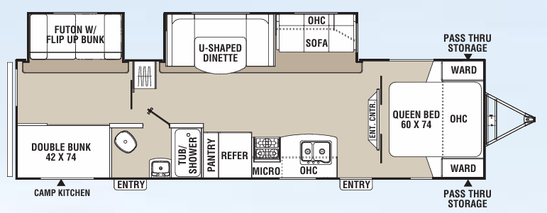 View 2014 Coachmen Freedom Express Maple Leaf Edition 310 BHDS complete specs and manufacturer brochures
