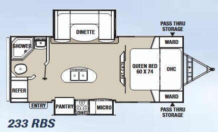 View 2014 Coachmen Freedom Express Ultra Lite 233 RBS complete specs and manufacturer brochures