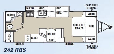 View 2014 Coachmen Freedom Express Ultra Lite 242 RBS complete specs and manufacturer brochures