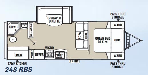 View 2014 Coachmen Freedom Express Ultra Lite 248 RBS complete specs and manufacturer brochures