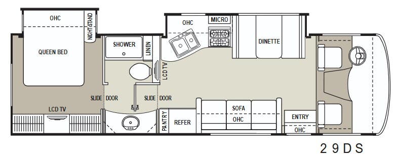 View 2014 Coachmen Mirada 29DS complete specs and manufacturer brochures
