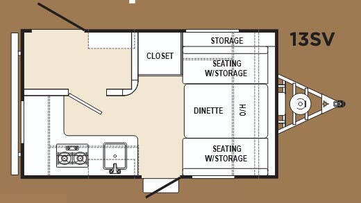 View 2014 Forest River Viking 13SV complete specs and manufacturer brochures