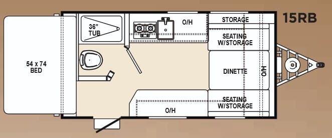 View 2014 Forest River Viking 15RB complete specs and manufacturer brochures