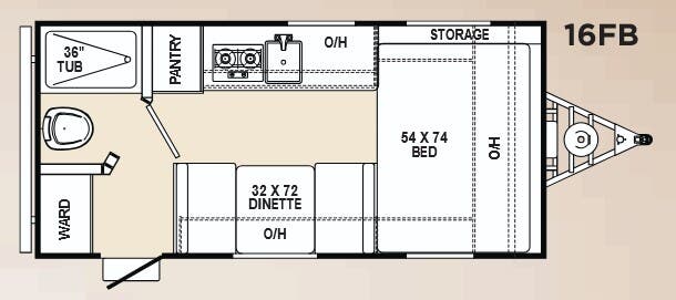 View 2014 Forest River Viking 16FB complete specs and manufacturer brochures
