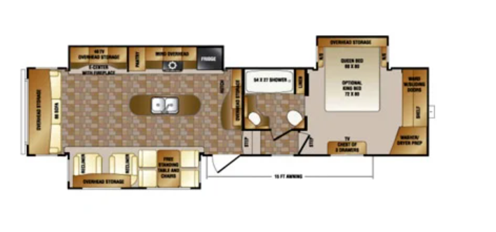 View 2014 CrossRoads Cruiser CF322RL complete specs and manufacturer brochures