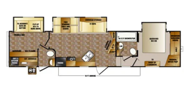View 2014 CrossRoads Cruiser CF354BH complete specs and manufacturer brochures
