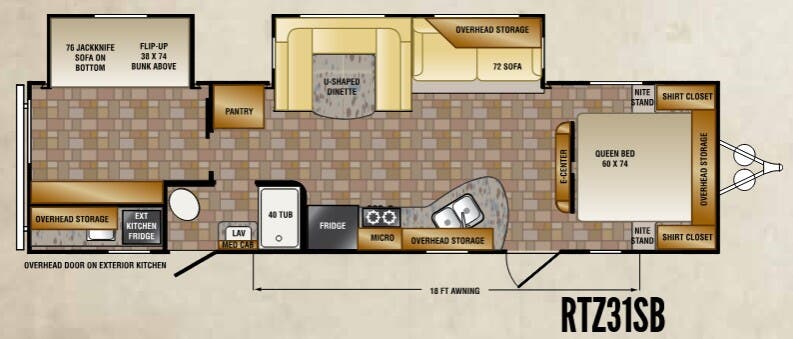 View 2014 CrossRoads Rezerve RTZ31SB complete specs and manufacturer brochures