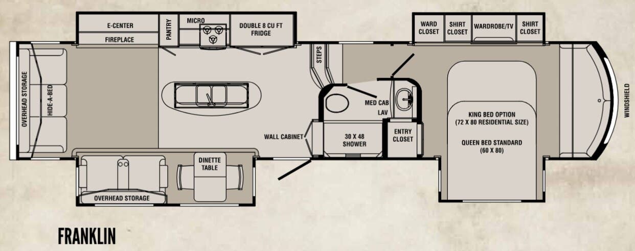 View 2014 CrossRoads Rushmore Franklin complete specs and manufacturer brochures