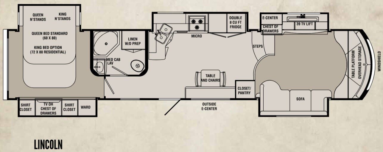 View 2014 CrossRoads Rushmore Lincoln complete specs and manufacturer brochures