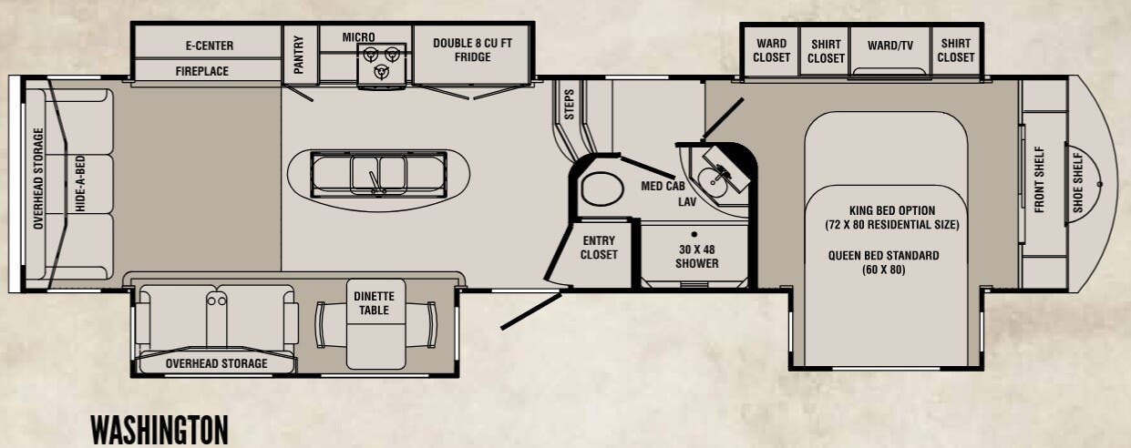 View 2014 CrossRoads Rushmore Washington complete specs and manufacturer brochures