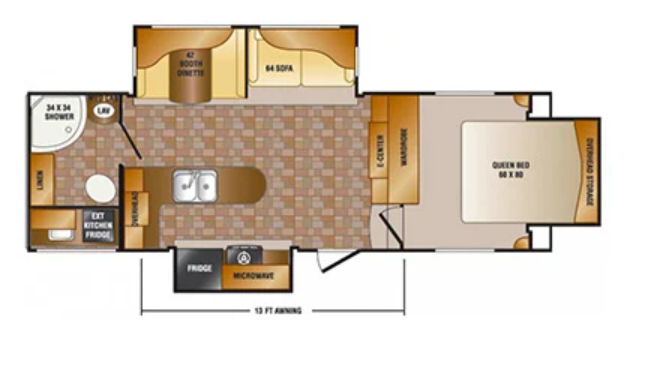View 2014 CrossRoads Sunset Trail Reserve SF26RB complete specs and manufacturer brochures