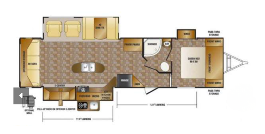 View 2014 CrossRoads Sunset Trail Reserve SF32RL complete specs and manufacturer brochures