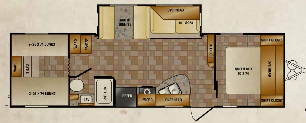 View 2014 CrossRoads Z-1 ZT301BH complete specs and manufacturer brochures