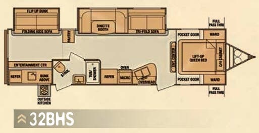 View 2014 Cruiser RV Enterra 32BHS complete specs and manufacturer brochures