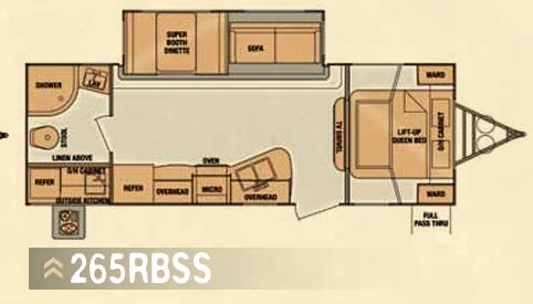 View 2014 Cruiser RV Fun Finder 265RBSS complete specs and manufacturer brochures