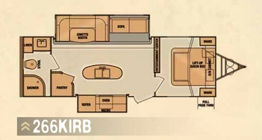 View 2014 Cruiser RV Fun Finder 266KIRB complete specs and manufacturer brochures