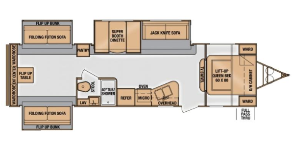 View 2014 Cruiser RV Shadow Cruiser 314TSB complete specs and manufacturer brochures