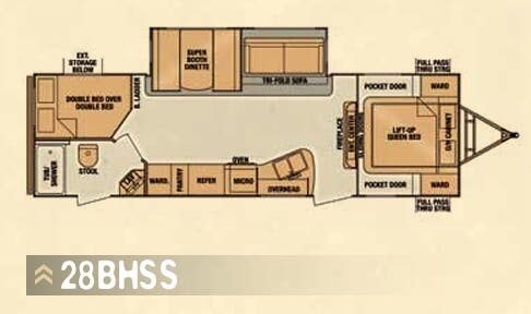 View 2014 Cruiser RV ViewFinder Signature 28BHSS complete specs and manufacturer brochures