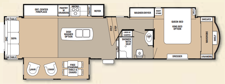 View 2014 Forest River Cedar Creek 38CK complete specs and manufacturer brochures