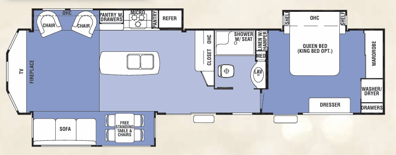 View 2014 Forest River Cedar Creek Cottage 40CRL complete specs and manufacturer brochures