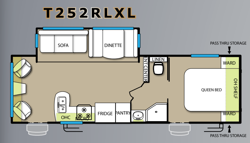 View 2014 Forest River Salem Cruise Lite 252RLXL complete specs and manufacturer brochures
