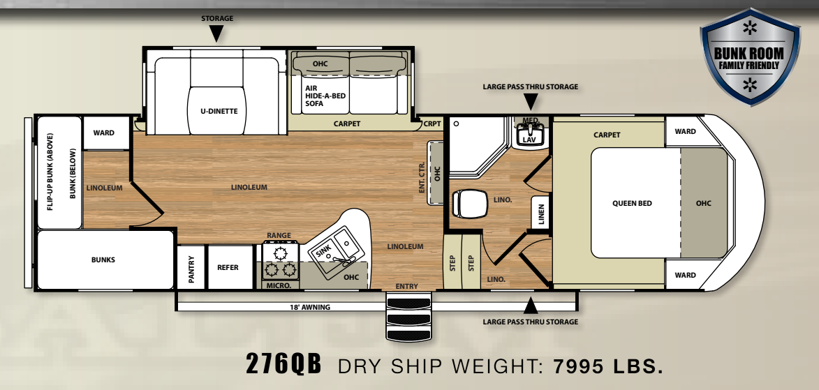 View 2014 Forest River Salem Hemisphere Lite 276QB complete specs and manufacturer brochures