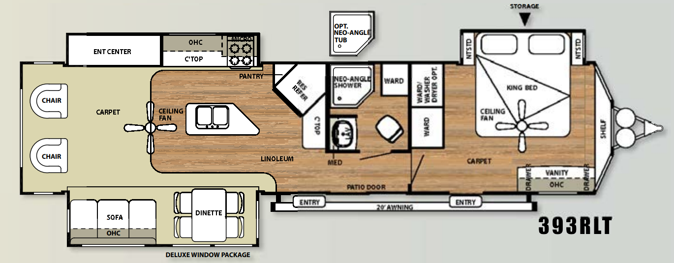 View 2014 Forest River Salem Villa Estate 393RLT complete specs and manufacturer brochures