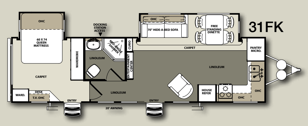 View 2014 Forest River Sandpiper Select 31FK complete specs and manufacturer brochures