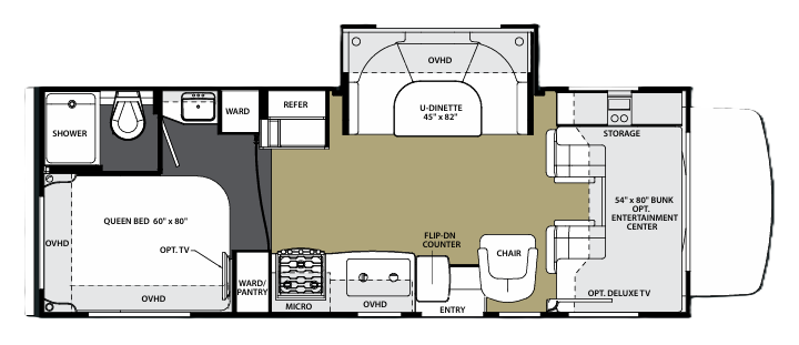 View 2014 Forest River Sunseeker 2450S (Chevy) complete specs and manufacturer brochures