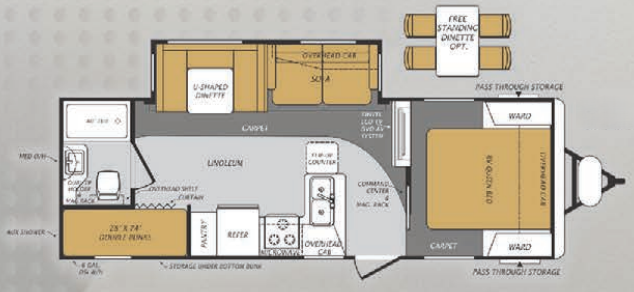View 2014 Forest River Wildcat Maxx 26BHS complete specs and manufacturer brochures