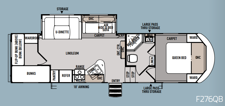 View 2014 Forest River Wildwood Heritage Glen Lite 276QB complete specs and manufacturer brochures