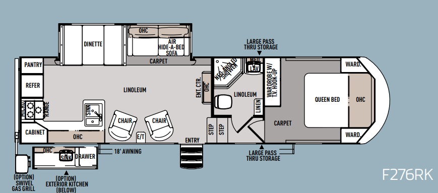 View 2014 Forest River Wildwood Heritage Glen Lite 276RK complete specs and manufacturer brochures