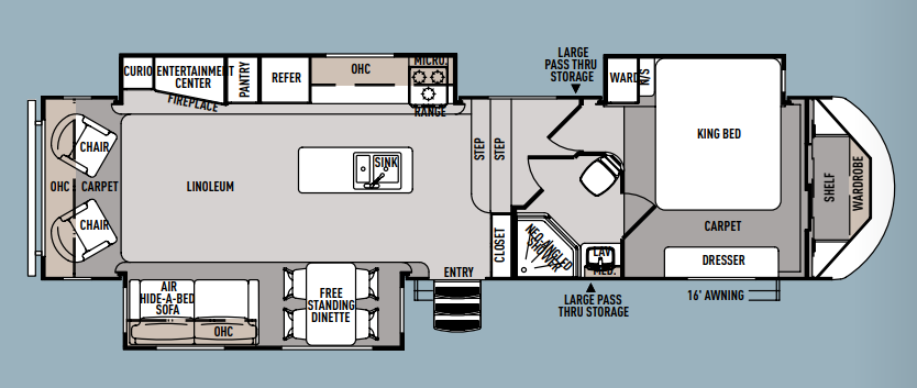 View 2014 Forest River Wildwood Heritage Glen Lite 336RLT complete specs and manufacturer brochures