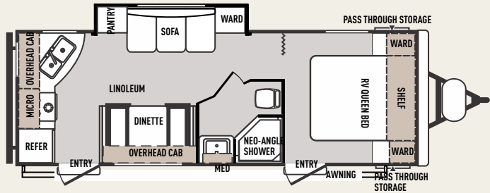 View 2014 Forest River Wildwood X-Lite 231RKXL complete specs and manufacturer brochures